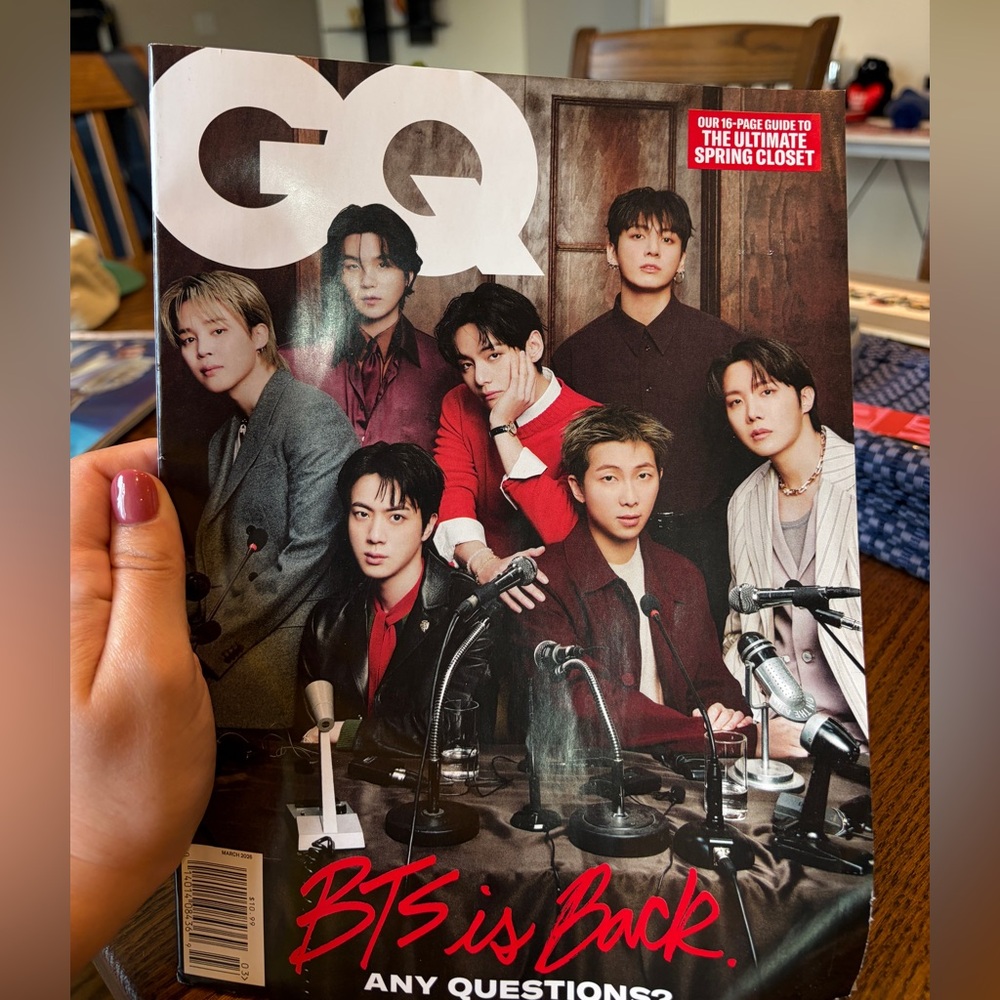 BTS GQ Magazine